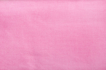 Texture of pink fabric.