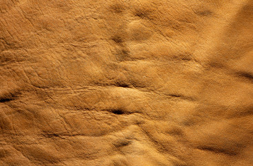 Yellow skin texture. Natural, environmentally friendly material