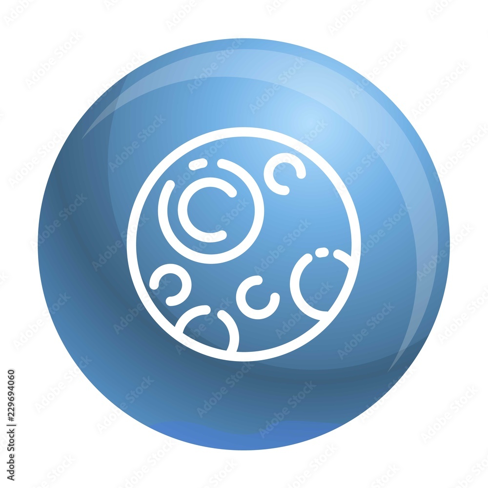 Aufkleber pluton planet icon. outline pluton planet vector icon for web design isolated on white background