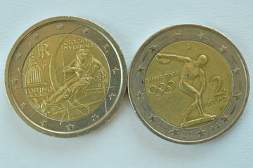 one euro coin - 229697675