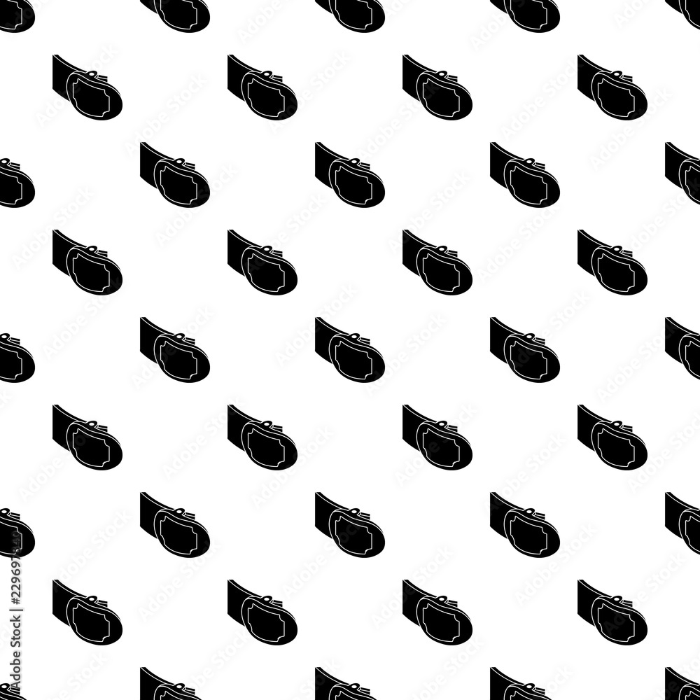 Poster metal belt buckle pattern vector seamless repeating for any web design