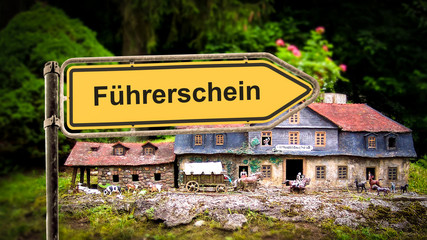 Schild 369 - Führerschein