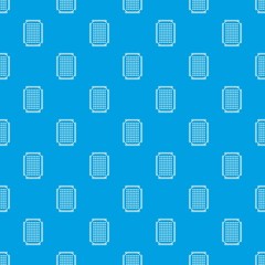 Foot sponge pattern vector seamless blue repeat for any use