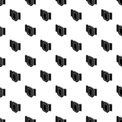 Belt buckle pattern vector seamless repeating for any web design