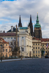 Hradcany square, Prague, Czech republic