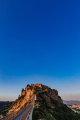 Civita di Bagnoregio, the dying city, in Italy