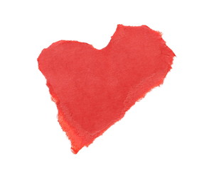 Blank color paper, cardboard tag isolated on white background