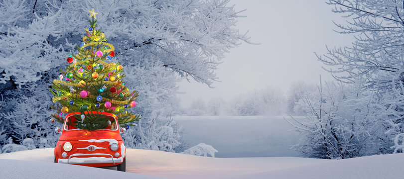 Santa Claus wish us a very Merry Christmas  and a happy new year