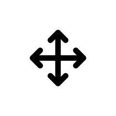 Move vector icon isolated on background. Trendy sweet symbol. Pixel perfect. illustration EPS 10.