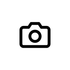 Camera vector icon isolated on background. Trendy sweet symbol. Pixel perfect. illustration EPS 10.