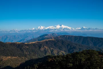 Photo sur Plexiglas Kangchenjunga Kangchenjunga mount landscape
