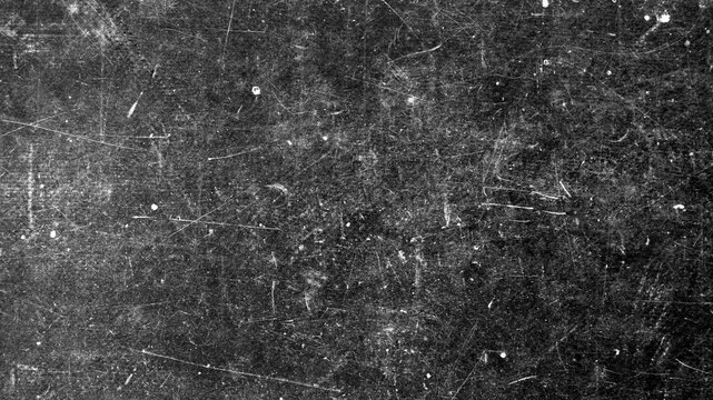 Texture of dark vintage surface with white scratches