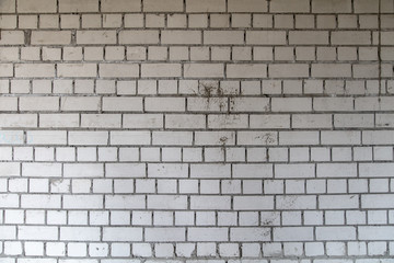 Brick wall in the house as an abstract background