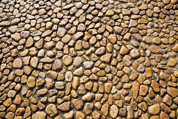 Stone floor pattern for background.