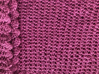 pink knitted wool texture
