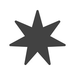 Star Icon. Vector Shape.