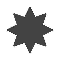 Star Icon. Vector Shape.