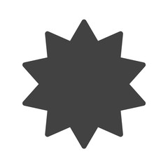 Star Icon. Vector Shape.