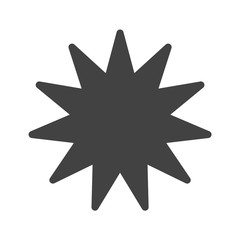 Star Icon. Vector Shape.