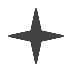 Star Icon. Vector Shape.