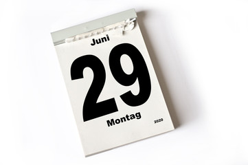 29. Juni 2020
