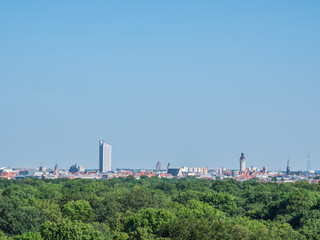Leipziger Skyline Panorama