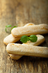 Traditional Italian Ladyfinger cookies