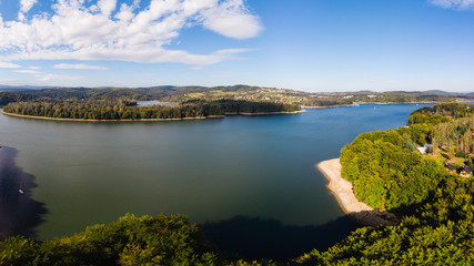 A view of the Solinskie lake.