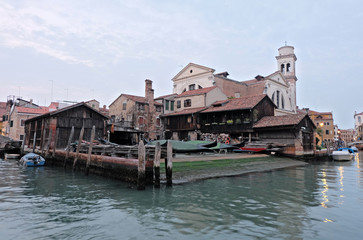 Squero di San Trovaso . Venice . Venedig