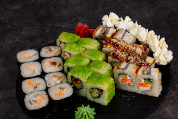 Japanese sushi set
