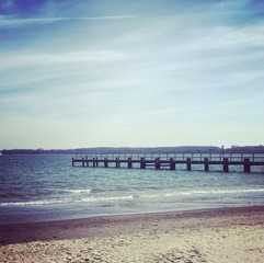 Obraz premium Am Strand 