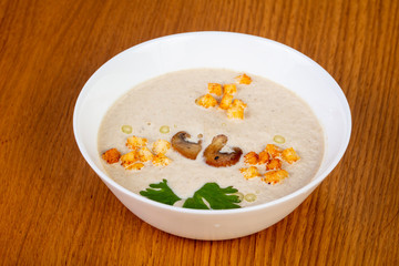 Mushroom cream soup
