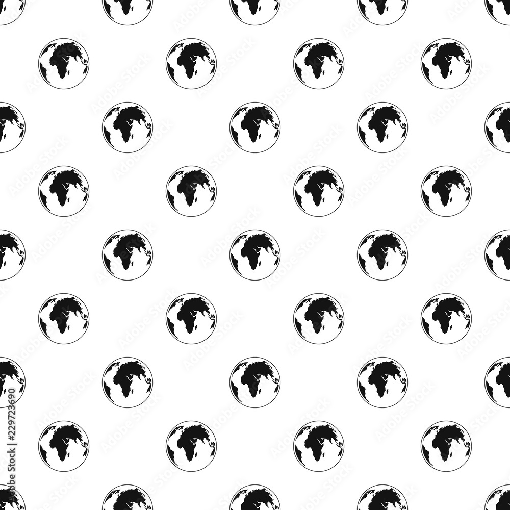Poster round planet pattern seamless vector repeat geometric for any web design