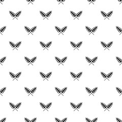 Wheat pattern seamless vector repeat geometric for any web design