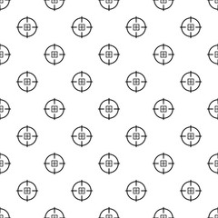 Optical mission pattern seamless vector repeat geometric for any web design