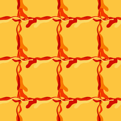 Seamless background pattern with a variety of multicolored lines.