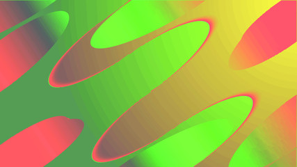 Background in paper style. Of multi-colored details.