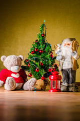 new year and christmas background