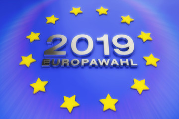 Europawahl 2019 - Wahl zum 9. Europäischen Parlament am 26. Mai 2019