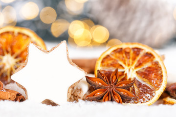 Weihnachten Plätzchen Weihnachtsplätzchen Gebäck Zimt Zimtstern Dekoration Winter