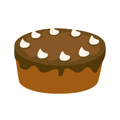 Cake. Food. Vector illustration. EPS 10.