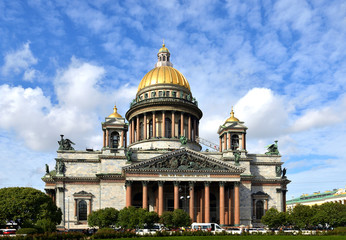 Saint Isaac's Cathedral (1858), Russian Orthodox cathedral. It is largest orthodox basilica