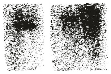 Fototapeta premium Paint Roller Rough Grunge Lines High Detail Abstract Vector Lines & Background Set 79