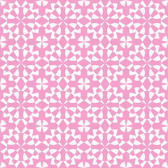 Seamless pattern with geometric shapes , colorful illustration