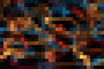 Colorful vivid pixel squares dynamic and vibrant background for interesting and creative ideas. Suitable for web, print, wallpapers.