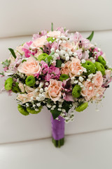 the bride's bouquet, wedding flowers, 