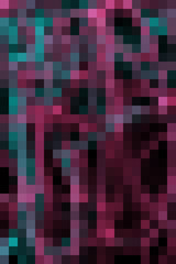 Colorful vivid pixel squares dynamic and vibrant background for interesting and creative ideas. Suitable for web, print, wallpapers.