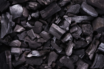 black coal background
