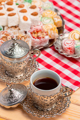 Traditional turkish coffee