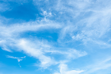 Naklejka na ściany i meble Clouds ans blue sky.